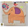 SET OF 4 NEW THROW CUSHION COVERS "ELEPHANT"