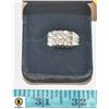 Image 1 : ESTATE MENS 9 STONE RING IN CROWLEYS BOX-ESTATE