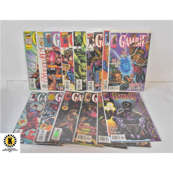 MARVEL GAMBIT #1-16 COMIC LOT + ANNUAL