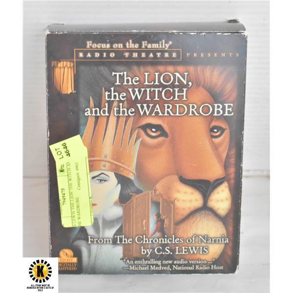 CS LEWIS THE LION THE WITCH AND THE WARDROBE