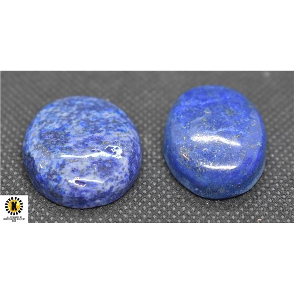 #63-NATURAL BLUE LAPIZ LAZULI GEMSTONE 110.20 CT