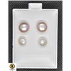 Image 1 : #211-NATURAL AKOYA PEARL STUD EARRING