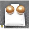 Image 1 : #219-NATURAL AKOYA PEARL STUD EARRING