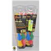 2 PACKS MULTI-PURPOSE ZIP TIES,200 PER PACK