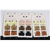 Image 1 : NEW LOT OF MINI HAIR CLIPS, MATTE COLORS