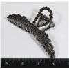 Image 1 : NEW ANTIQUE STYLE RHINESTONE FAUX PEARL CLAW CLIP