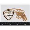 Image 1 : NEW LARGE HEART CAGE PENDANT WITH RHINESTONE IN