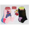 Image 1 : THREE NEW 2 PACKS OF WOMENS ANKLE SOCKS