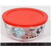 NEW STAR WARS PYREX 4CUP FOOD STORAGE CONTAINER