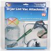 Image 1 : NEW DRYER LINT VAC ATTACHMENT (FITS ANY VACUUM)