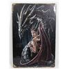 Image 1 : NEW 12" X 8" ART METAL SIGN