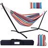 NEW OHUHU DOUBLE HAMMOCK WITH STAND