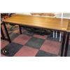 Image 1 : NEW 55" WOOD TONE OFFICE DESK