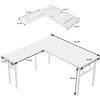 Image 2 : NEED L SHAPE COMPUTER DESK, WHITE