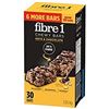 NEW CASE OF 30 FIBRE 1 CHEWY BARS OATS & CHOCOLATE