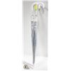 Image 1 : LOT OF 2 NEW CLEAR UMBRELLAS WITH WHITE HANDLES