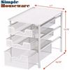 Image 1 : NEW UNBOXED SIMPLE HOUSEWARES 3 TIER STORAGE SHELF