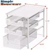 NEW UNBOXED SIMPLE HOUSEWARES 3 TIER STORAGE SHELF