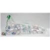 Image 1 : BAG OF 48 NEW MINI TRAVEL BOTTLES WITH CARIBEANERS