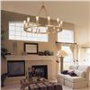 NEW MEIXISUE 12 LIGHT GOLD TONE ROUND CHANDELIER