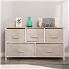 Image 1 : NEW 5 DRAWER STORAGE CHEST - HORIZONTAL IN WHITE