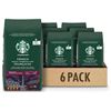 NEW CASE OF 6 STARBUCKS FRENCH ROAST WHOLE BEAN