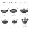 Image 2 : NEW UNPACKED CAROTE 11 PIECE INDUCTION COOKWARE