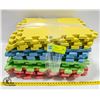 Image 1 : NEW UNPACKED 16 PACK OF INTERLOCKING FOAM TILES