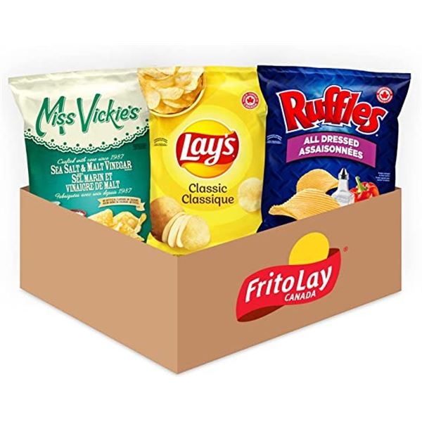 NEW CASE OF FRITO LAY TRADITIONS VARIETY, CHIPS