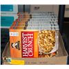 NEW FLAT OF 7 BOXES OF HARVEST CRUNCH CEREAL, 475G