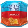 NEW CASE OF QUAKER CRISPY MINIS CHEDDAR CHEESE