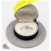 LADIES ESTATE RING STAMPED 18K SIZE 7 IN RING BOX