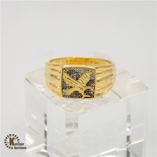 MENS FREE EAGLE RING SIZE 10