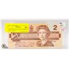 Image 1 : 1986 UNCIRCULATED CANADIAN 2 DOLLAR BILL