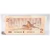 Image 2 : 1986 UNCIRCULATED CANADIAN 2 DOLLAR BILL