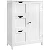 Image 3 : NEWLY ASSEMBLED VASAGLE BATHROOM FLOOR STORAGE
