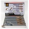 KITCHEN KING - 6 PIECE KITCHEN KNIFE SET (WOOD)