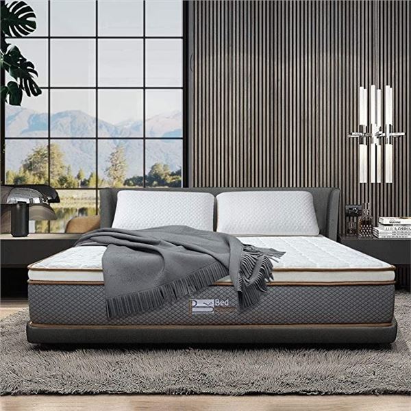 NEW BEDSTORY KING SIZE POCKET COIL MATTRESS