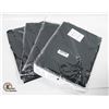 Image 1 : FLAT OF 4 PROFESSIONAL HAIR DRESSER CAPES,BLACK