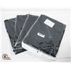 Image 1 : FLAT OF 4 PROFESSIONAL HAIR DRESSER CAPES,BLACK