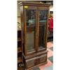 Image 1 : VINTAGE GUN CABINET WITH KEYS 32" X 17.5" X 70"