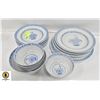 Image 1 : TIENSHAM RICE FLOWER PLATES & BOWLS