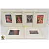 Image 1 : LOT OF 6 FRAMED PRINTED IMAGES