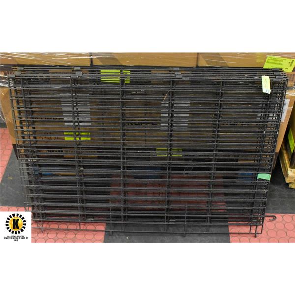 PET BARRIER- METAL- 8 X 2' PANELS