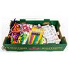 Image 1 : FLAT OF ARTS & CRAFTS INCL. SKETCHING BOOKS,