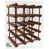 Image 1 : SOLID WOOD WINE RACK