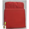 Image 1 : RED CANVAS PADDED HIGH BACK SEAT CUSHION -
