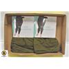 Image 1 : FLAT OF 2 PLUS SIZE ACTIVE LEGGINGS,FOREST GREEN