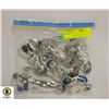 Image 1 : FIVE SILVER COLOURED PIPES
