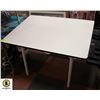 Image 1 : WHITE FOLDING ART/DRAFTING TABLE